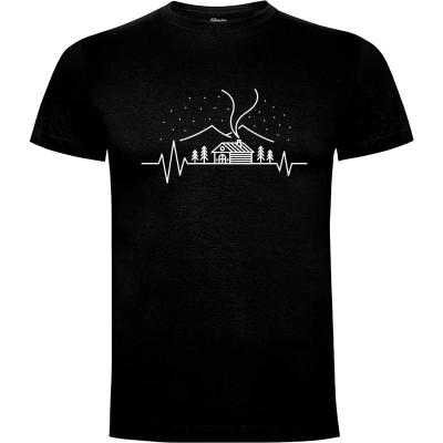 Camiseta Heartbeat of Winter - Camisetas Vektorkita
