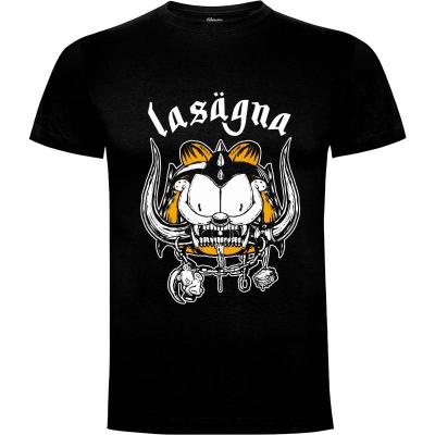 Camiseta Lasagna Head - Camisetas Demonigote