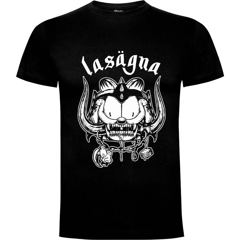 Camiseta Lasagna Head v2