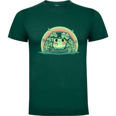 Camiseta Lucky Little Cute Frog - Camisetas Originales
