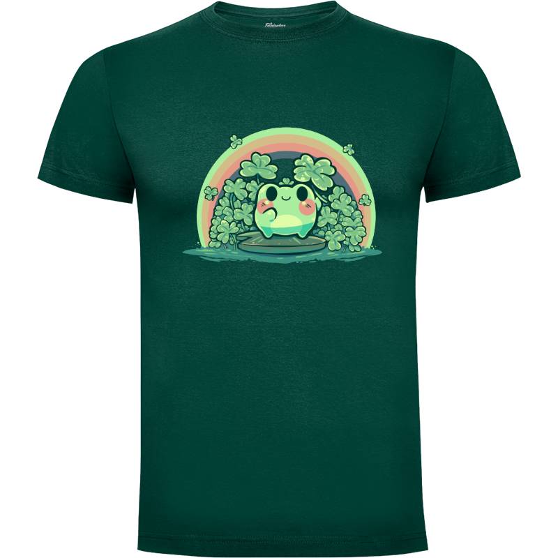Camiseta Lucky Little Cute Frog