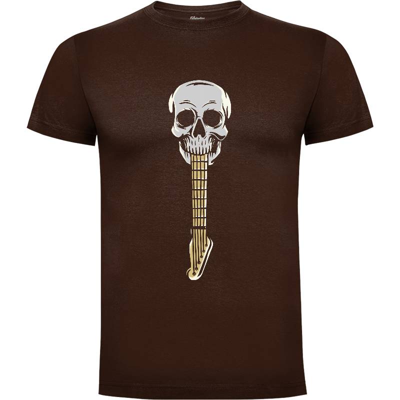 Camiseta Skull Guitar