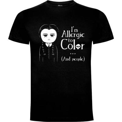 Camiseta Allergic to color - Camisetas Con Mensaje