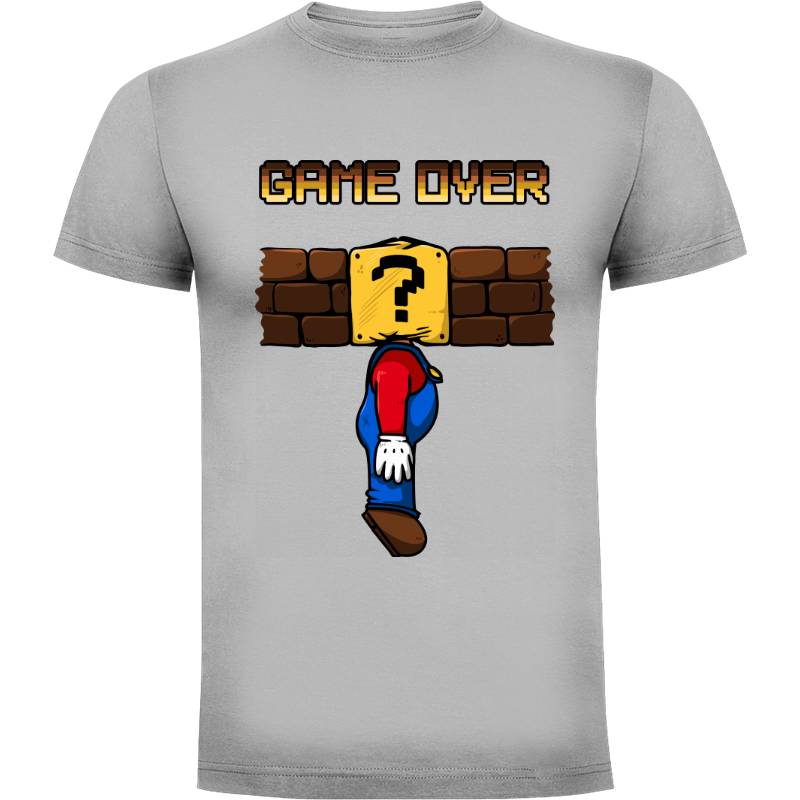 Camiseta Mario game over
