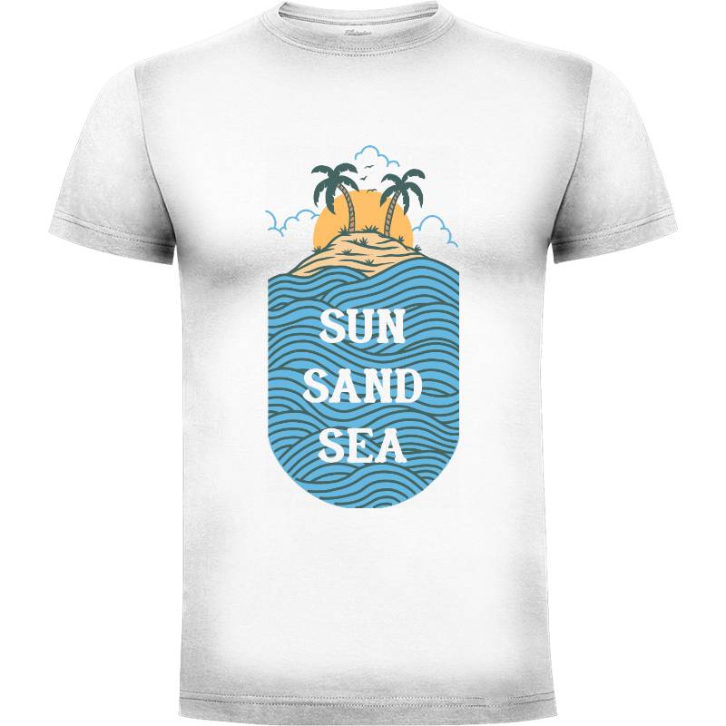 Camiseta Sun Sand Sea