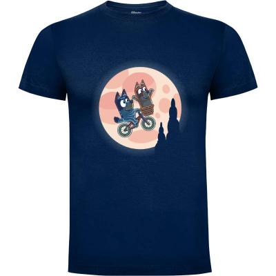 Camiseta Heelers Moon - Camisetas Frikis