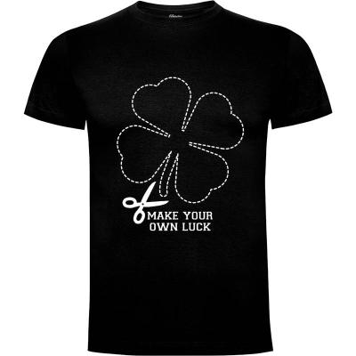 Camiseta Make Your Own Luck - Camisetas Rocketmantees