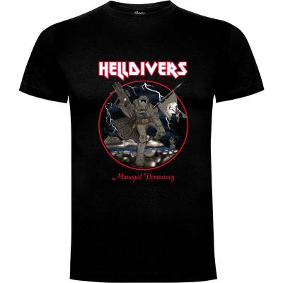 Camiseta Iron Helldivers - Camisetas Gamer