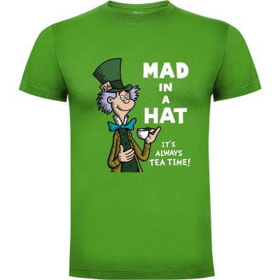 Camiseta Mad in a Hat! - Camisetas Graciosas