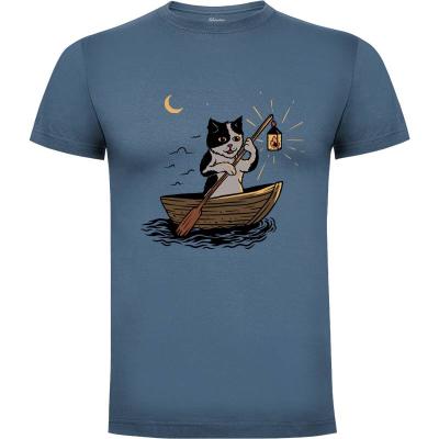 Camiseta The Sailor Cat - Camisetas Mangu Studio