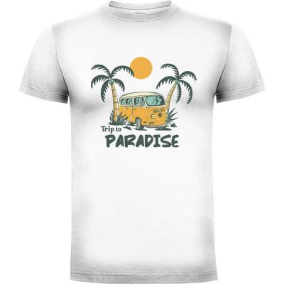 Camiseta Trip to Paradise - Camisetas Mangu Studio