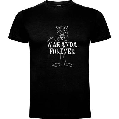 Camiseta Wakanda forever - Camisetas Paintmonkeys