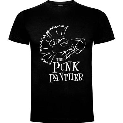 Camiseta punk panther - Camisetas Paintmonkeys