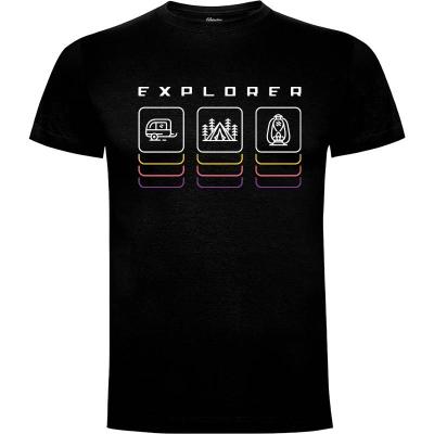 Camiseta Explorer - Camisetas Retro