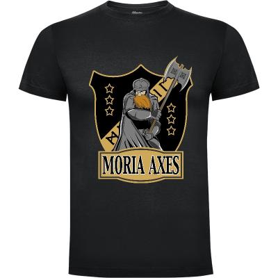 Camiseta Moria Axes - Camisetas Cine