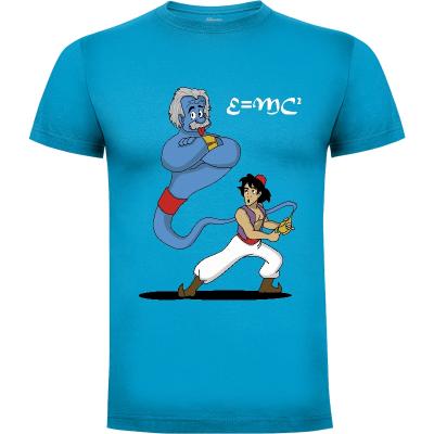 Camiseta Aladdin & Einstein - Camisetas Dibujos Animados