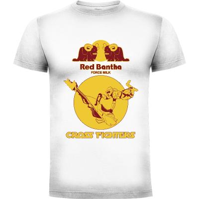 Camiseta Red Bantha Cross fighters - Camisetas star wars