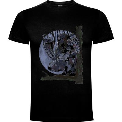 Camiseta Predator vs Boba Fett - Camisetas Cine
