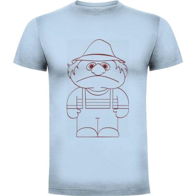 Camiseta Don Pinpon trazos - Camisetas Retro