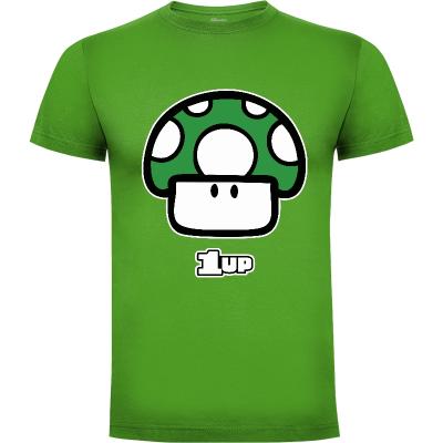 Camiseta Mushroom Up - Camisetas Videojuegos