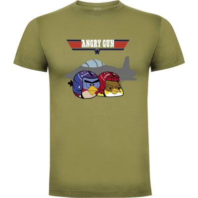 Camiseta Angry Gun - Camisetas Videojuegos