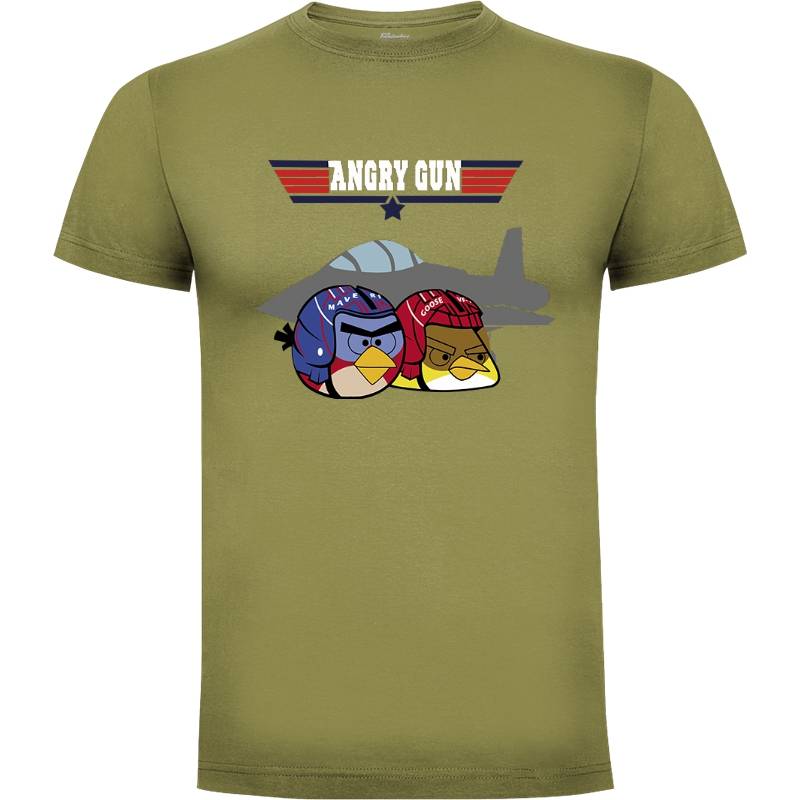 Camiseta Angry Gun