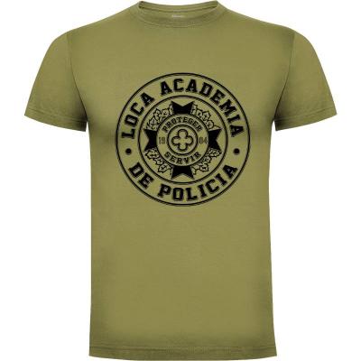 Camiseta Loca Academia de Policia - Camisetas Cine