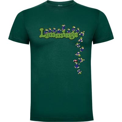 Camiseta Lemmings - Camisetas Videojuegos