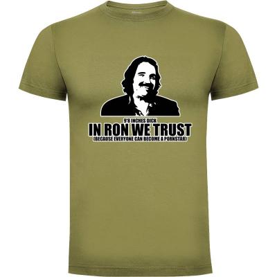 Camiseta Ron Jeremy - In Ron We Trust - Camisetas Cine