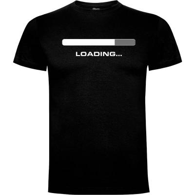 Camiseta Loading - Camisetas Divertidas