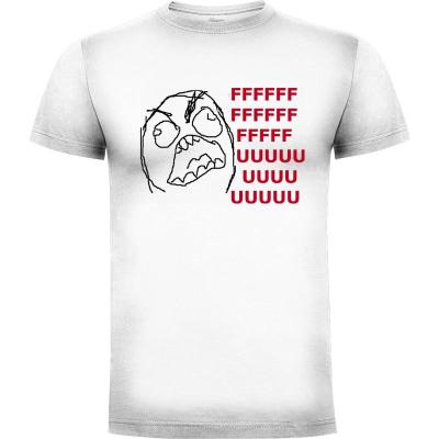 Camiseta FFFFFFUUUU - Camisetas Divertidas