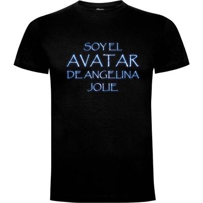 Camiseta Soy el Avatar de Angelina Jolie - Camisetas Divertidas