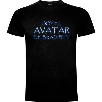 Camiseta Soy el Avatar de Brad Pitt - Camisetas Divertidas