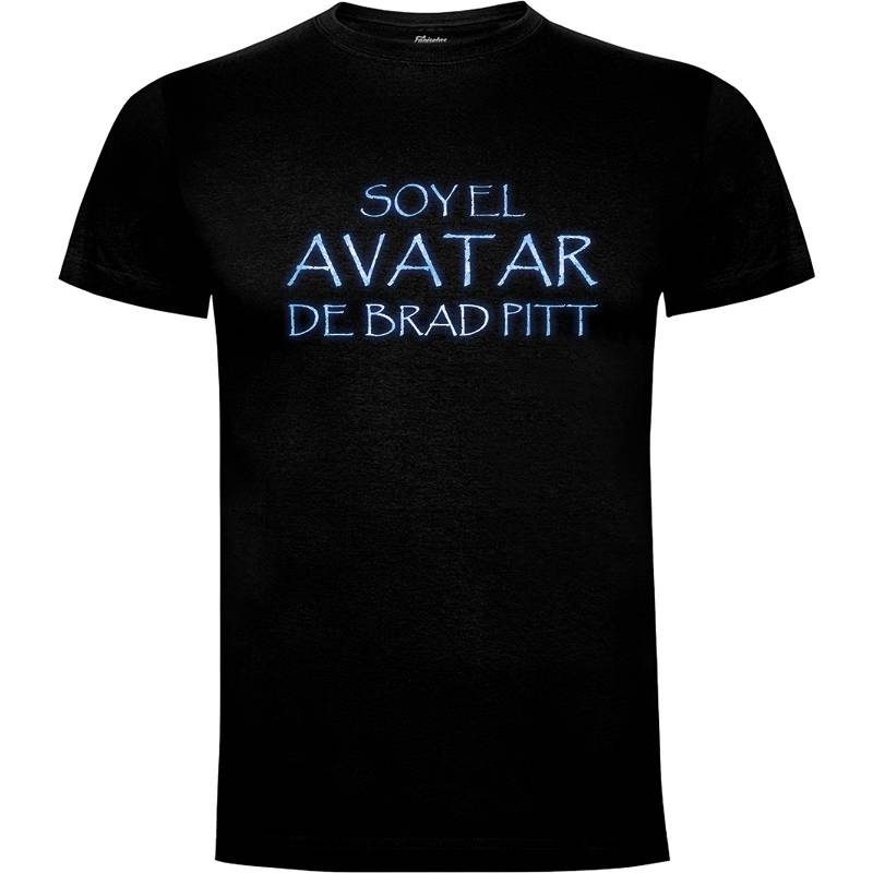 Camiseta Soy el Avatar de Brad Pitt