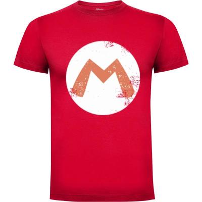 Camiseta M de Mario - Camisetas Videojuegos