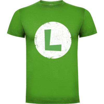 Camiseta L de Luigi - Camisetas Videojuegos