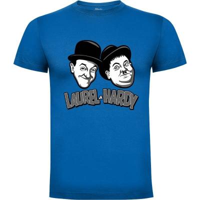Camiseta Laurel y Hardy - Camisetas Cine