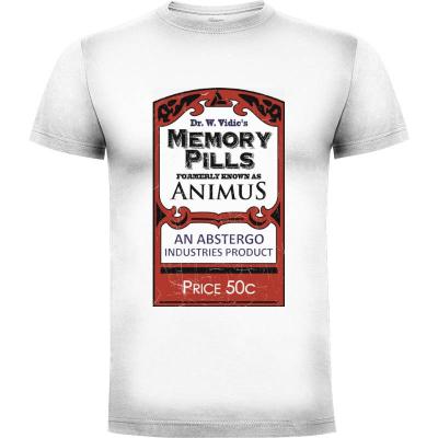 Camiseta Animus - Memory Pills - Camisetas Videojuegos