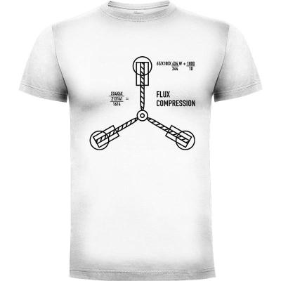 Camiseta Esquema Condensador de Fluzo - Camisetas Cine