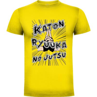 Camiseta Katon Ryuuka No Jutsu - Camisetas Anime - Manga
