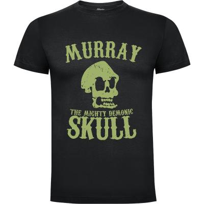 Camiseta Murray the mighty demonic skull - Camisetas Top Ventas