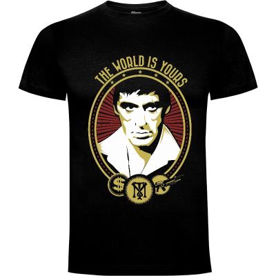 Camiseta The world is yours (by Soze) - Camisetas Cine