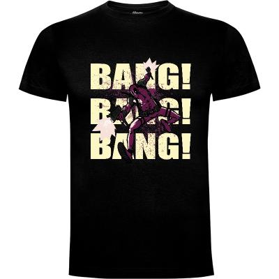 Camiseta Bang Bang Bang (por Fuacka) - Camisetas Comics