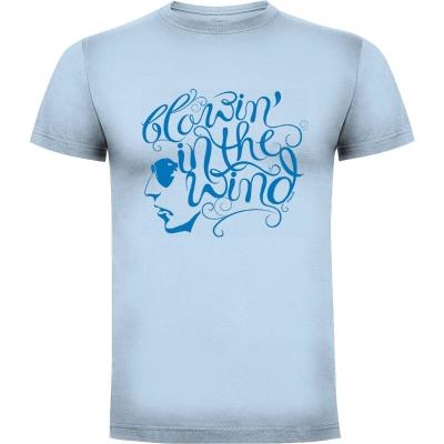 Camiseta Blowin in the wind  - Bod Dylan (por Nyro) - Camisetas Musica