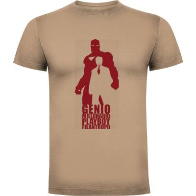 Camiseta Genio Millonario (por Olipop) - Camisetas Comics