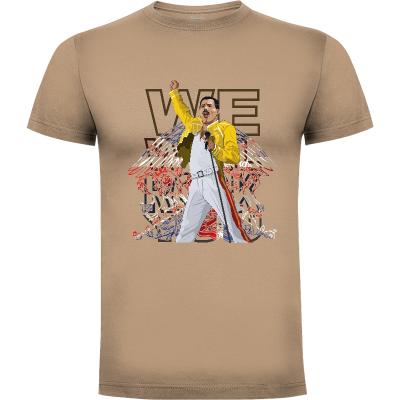 Camiseta We will rock you (por Gualda Trazos) - Camisetas Top Ventas