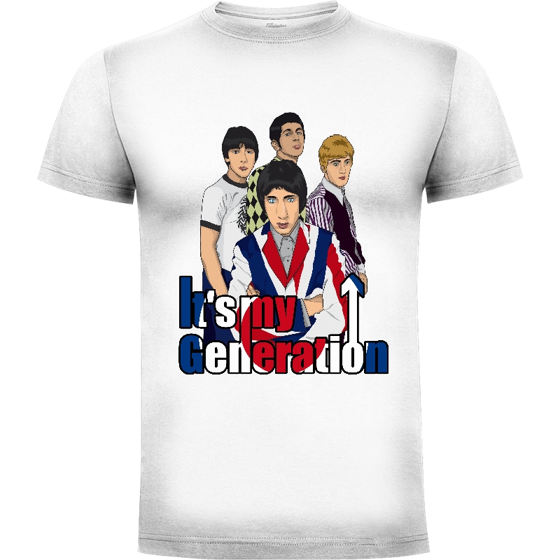 Camiseta its my generation (por Gualda Trazos)