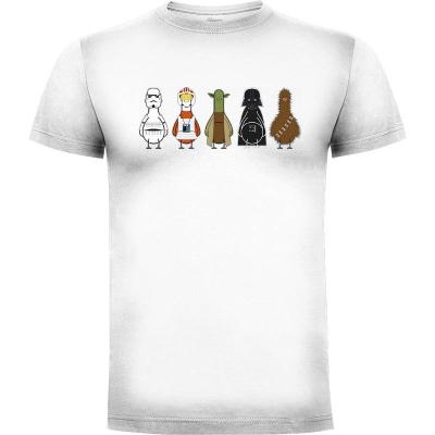 Camiseta Star Ducks - Camisetas Cine