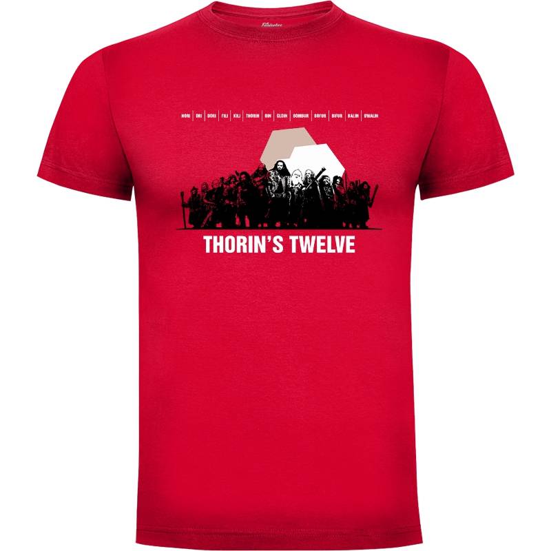 Camiseta Thorin's Twelve (por Olipop)
