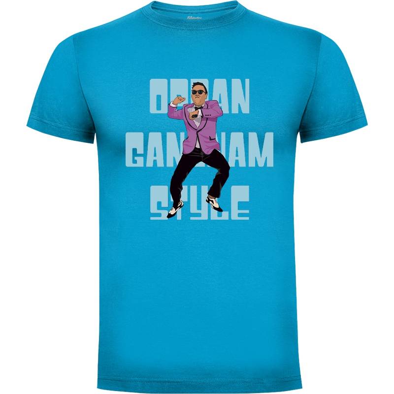 Camiseta Gangnam Style (por Gualda Trazos)